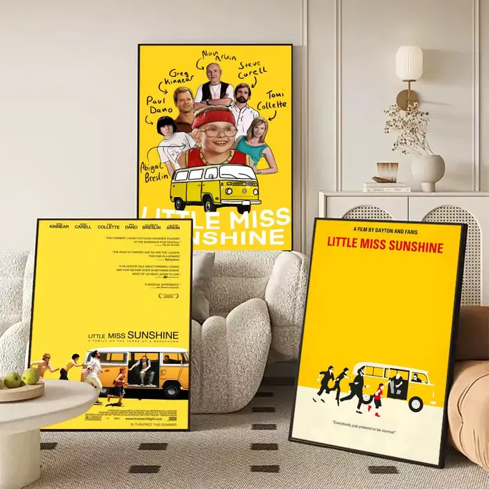 Autocollants d'affiche de film Little Miss S-Sunshine