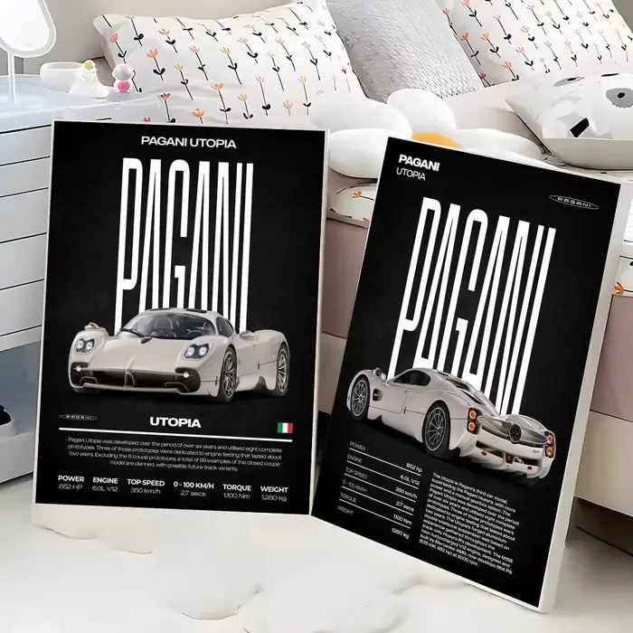 Affiche Super Car P-Pagani