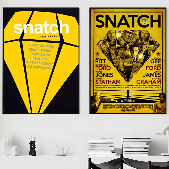 Affiches autocollantes haute définition S-Snatch