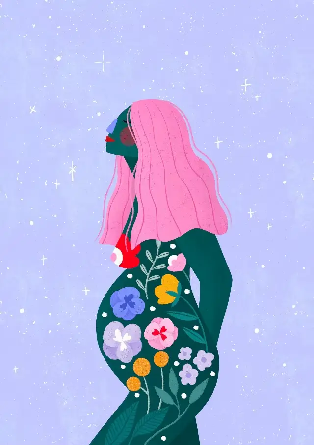 Affiche et peinture sur toile imprimée pour maman et bébé, nouvelle maman, amour, femme, image d'art