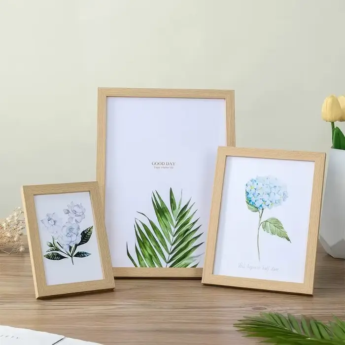 Cadre Photo en bois pour tenture murale 10X15 15X20 20X25cm