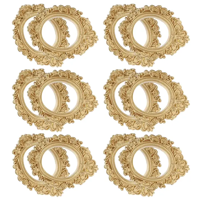 Mini cadres photo en résine pour fille dorée, matériel de bricolage, photo de maison, bijoux exécuti