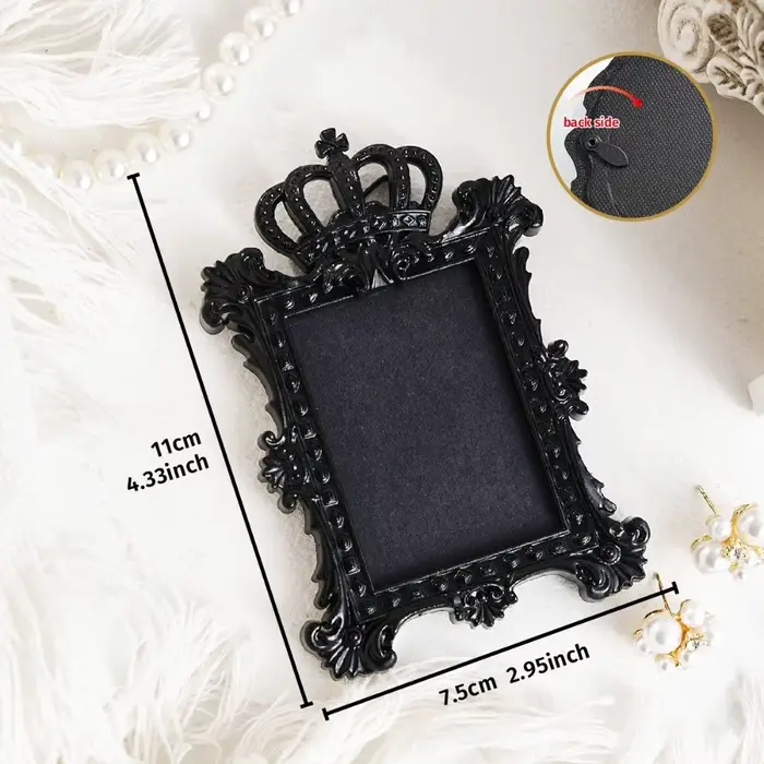 Mini cadres photo suspendus, accessoires photographiques, cadre photo vintage en résine, décoration 