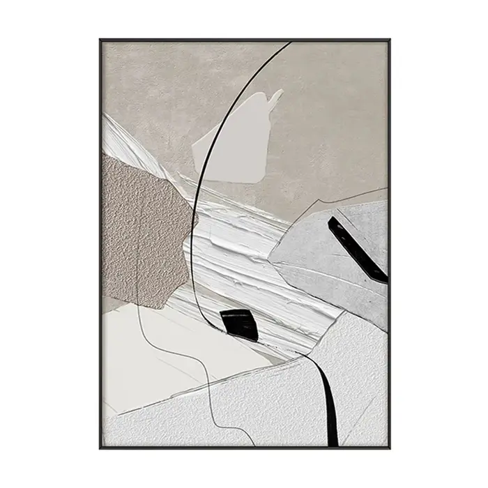 Peinture à l'huile sur toile abstraite