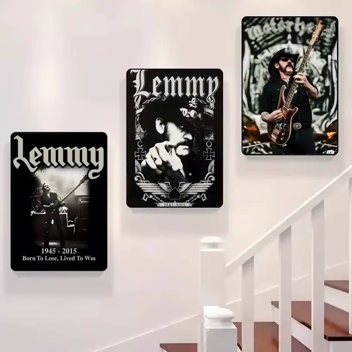 Affiche de chanteur l-hémmy populaire et célèbre