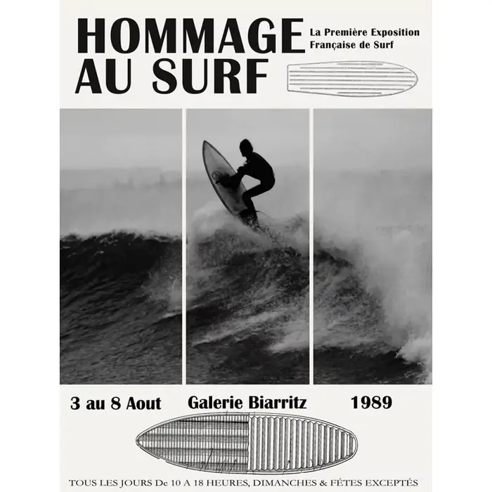 Affiche Murale Rétro Tendance sur Toile : Filles Surfistes, Sports d'Été, Surf, Journal, Style Côtie