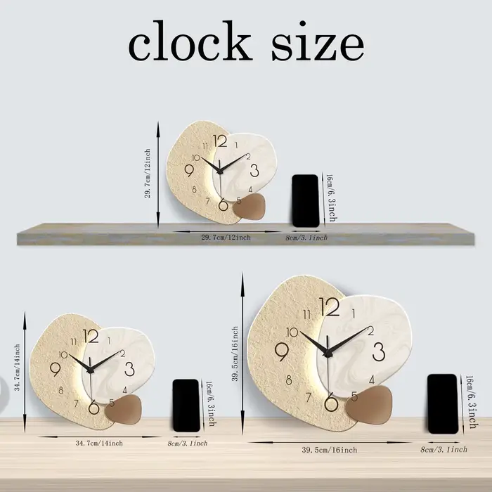 Horloge murale moderne Simple