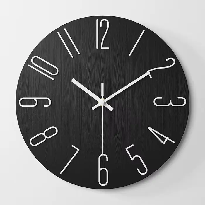 Horloges numériques 3D salon horloge murale Simple créatif ménage cadran montre mode horloge décorat