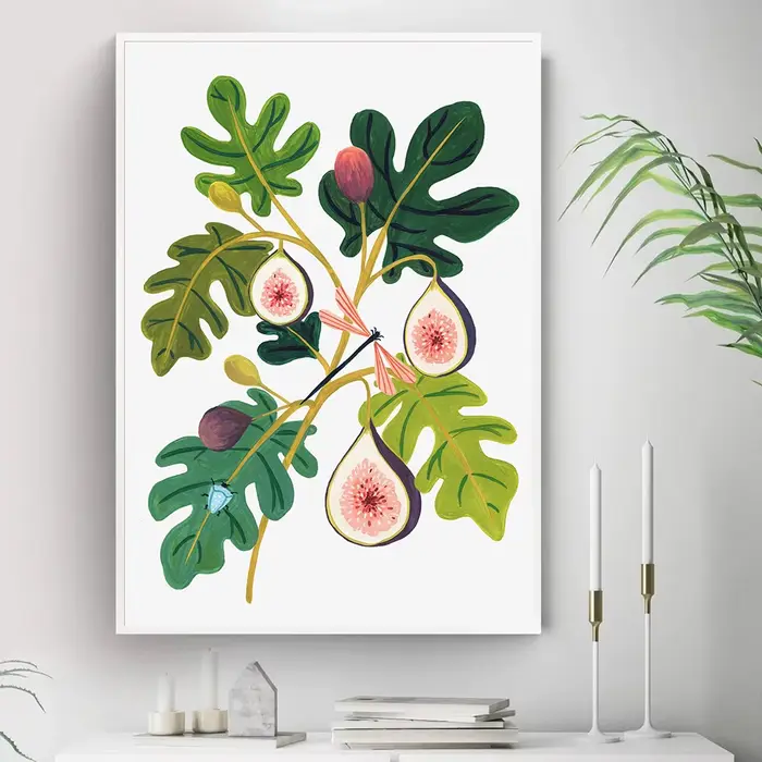 Affiches d'illustration de fruits modernes