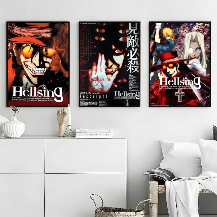 Affiche H-Hellsing, impressions et affiches vintage de haute qualité pour la maison