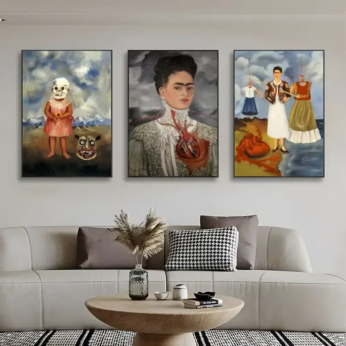 Affiche d'artiste iconique Frida Kahlo