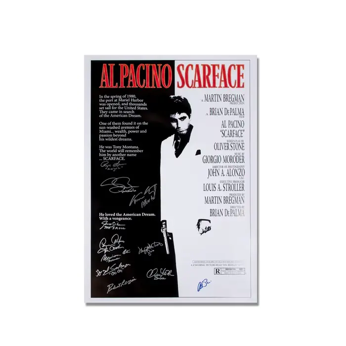 Signature film Scarface peinture affiche imprimer images murales décoratives