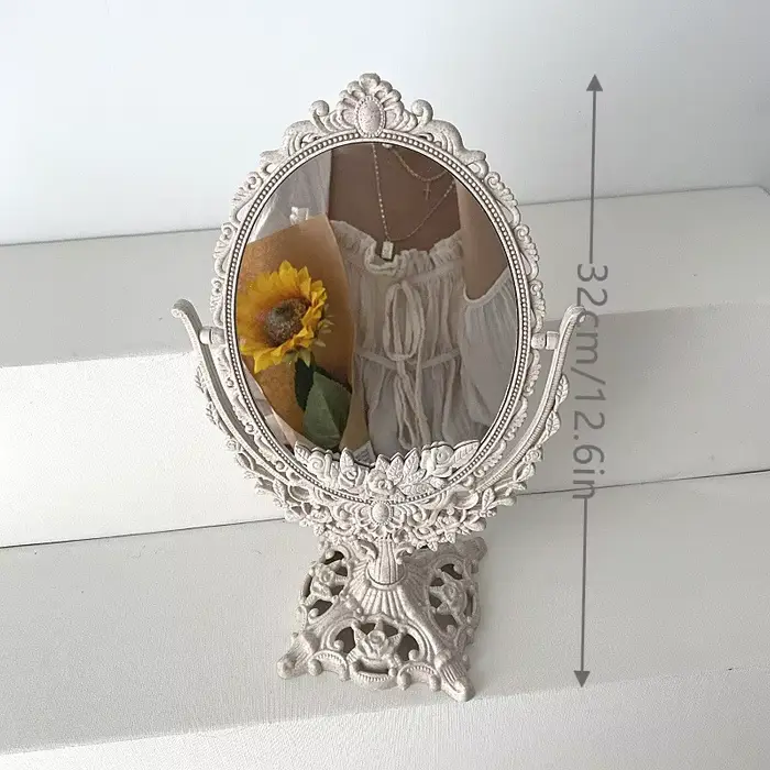 Miroir de conception florale pour la décoration de la maison