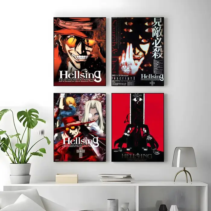 Affiche H-Hellsing, impressions et affiches vintage de haute qualité pour la maison