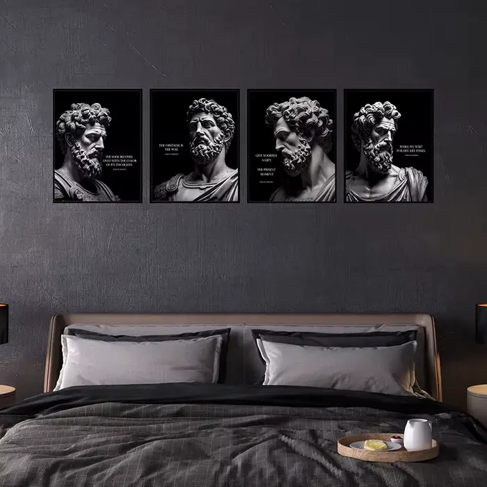 Affiche de Marcus Aurelius-Marcus Aurelius citations toile Art mural