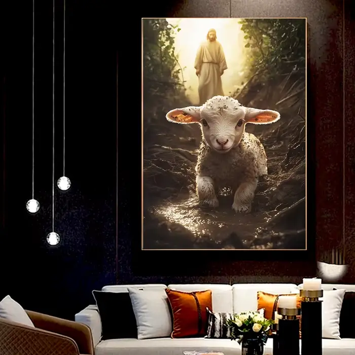 Affiche d'art imprimée de Religion chrétienne