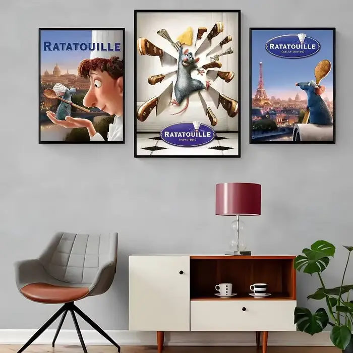 Affiches et impressions de dessins animés R-Ratatouille de bonne qualité