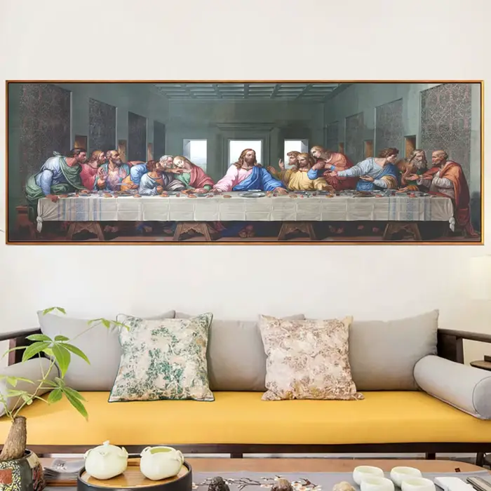 Da Vinci – peinture à l'huile sur toile célèbre