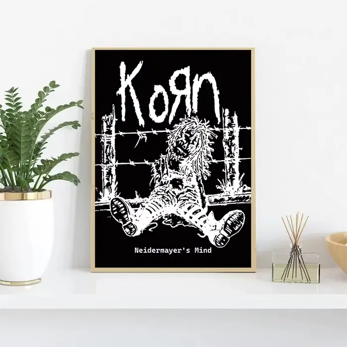 Korn Rock Band – affiches et imprimés de musique, peinture sur toile, images d'art murales pour chambre familiale moderne, Club, Bar, décor de salle, cadeau