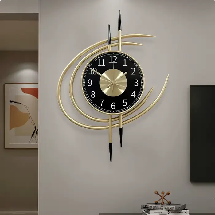 Horloge murale moderne simple de 54 cm