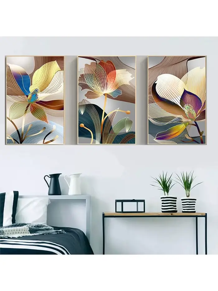 Triptyque Diamant Art Mosaïque