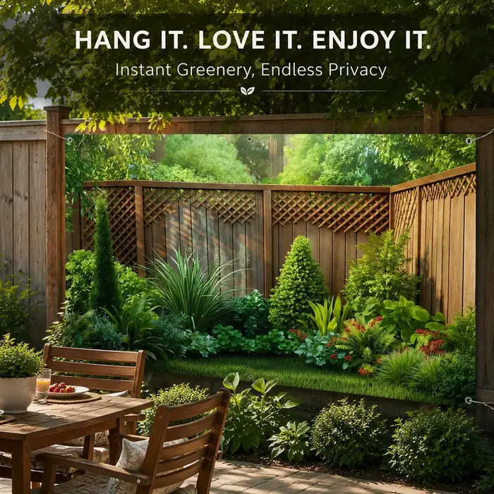 Toiles de fond de jardin pour mur 210x150cm
