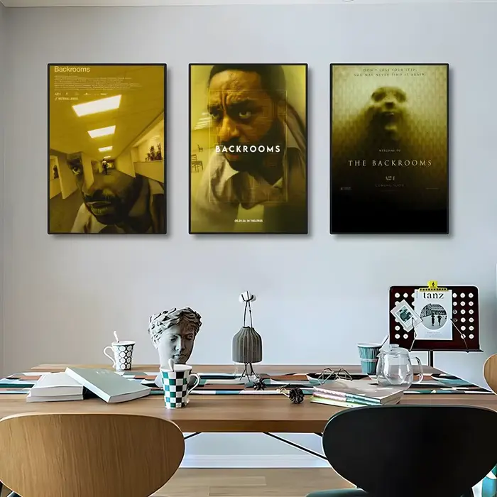 Affiche Art The Backrooms
