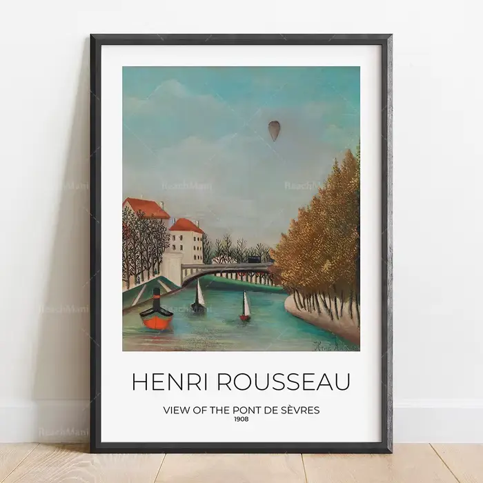Affiche d'exposition d'art de peinture classique