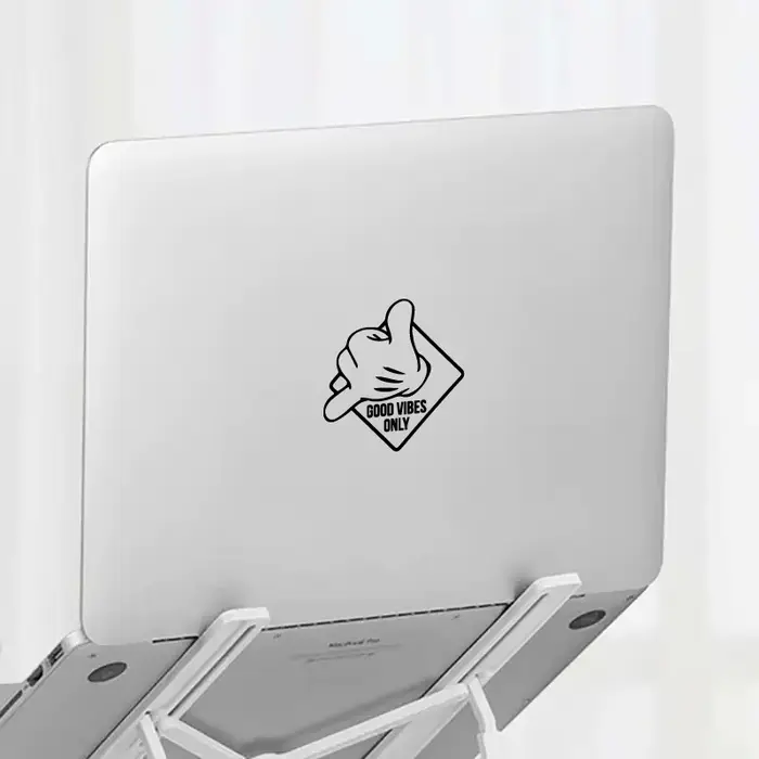 Autocollants "GOOD VIBES ONLY", créatifs et à la mode, avec stickers de haute qualité pour voitures, camions, motos et lapmédication!