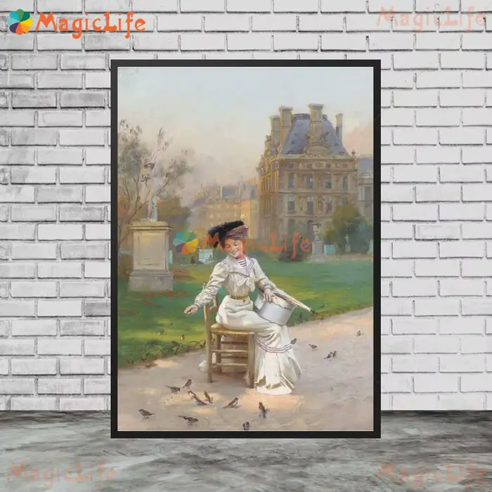 Toile d'art mural avec hérisson de rue parisienne