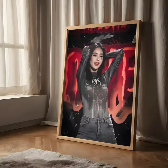 P-Peraya Malisorn Faye – affiche artistique avec impressions