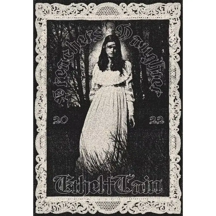 Affiche de chanteur Vintage e-ethel Cain, paroles de musique, nouvel Album, gothique foncé, esthétiq