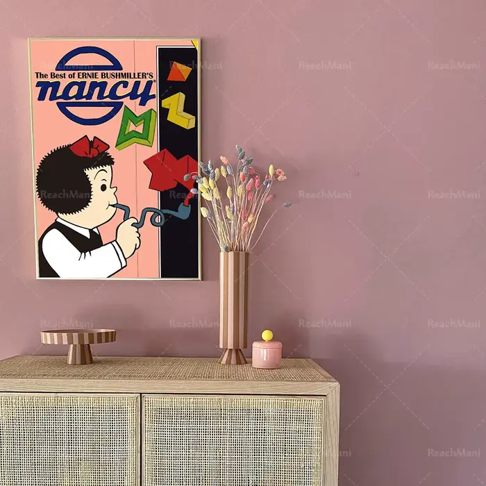 Ernie bush miller – affiche de bande dessinée américaine, Art contemporain