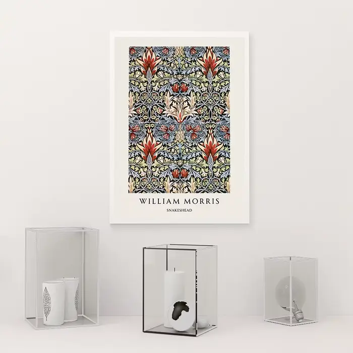 Affiche d'exposition de William Morris
