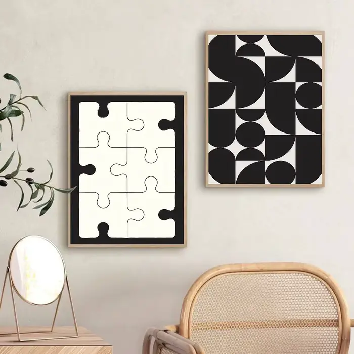 Affiche de croquis de femme Matisse noir et blanc