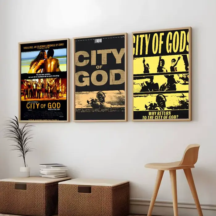 Affiche de film classique C-City Of God