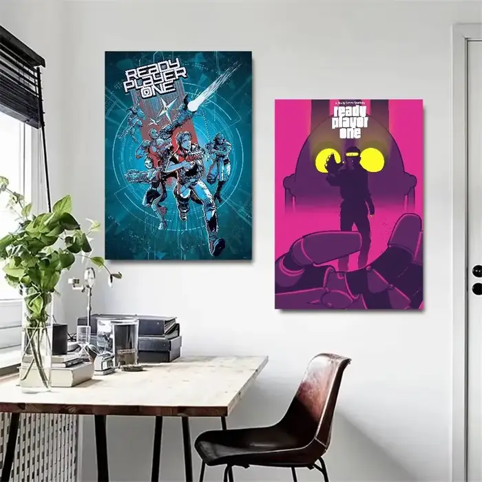 Affiche murale de dessin animé Ready Player One