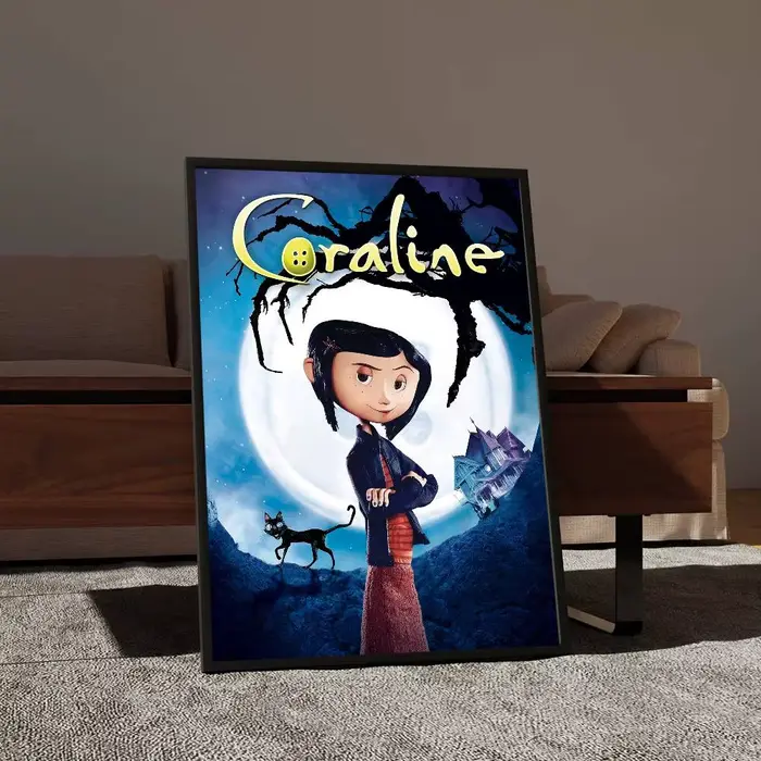Affiches vintage classiques 5D Anime C-Coraline