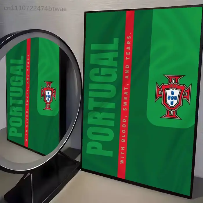 Affiche murale classique du Portugal POR 2026 WC