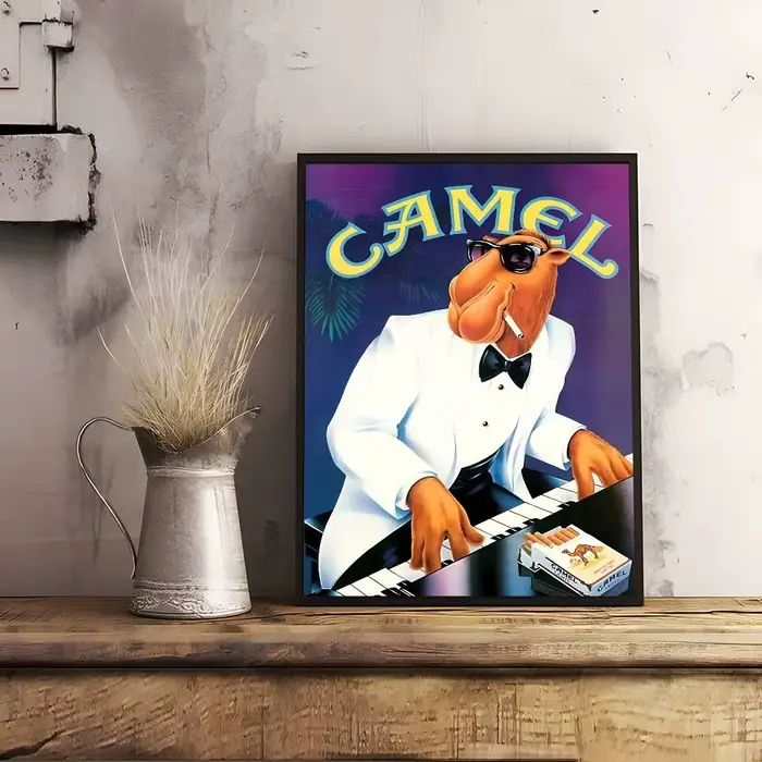 Affiche Vintage C-Camel C-Cigarettes