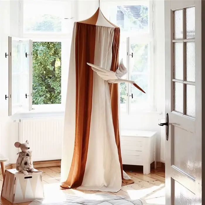 Nouvelle décoration murale créative pour chambre de bébé fille : Cisaille en peluche suspendue