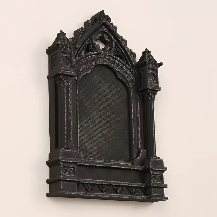 Cadre décoratif en forme d'arche de style gothique sombre transfrontalier pour la décoration murale de maison