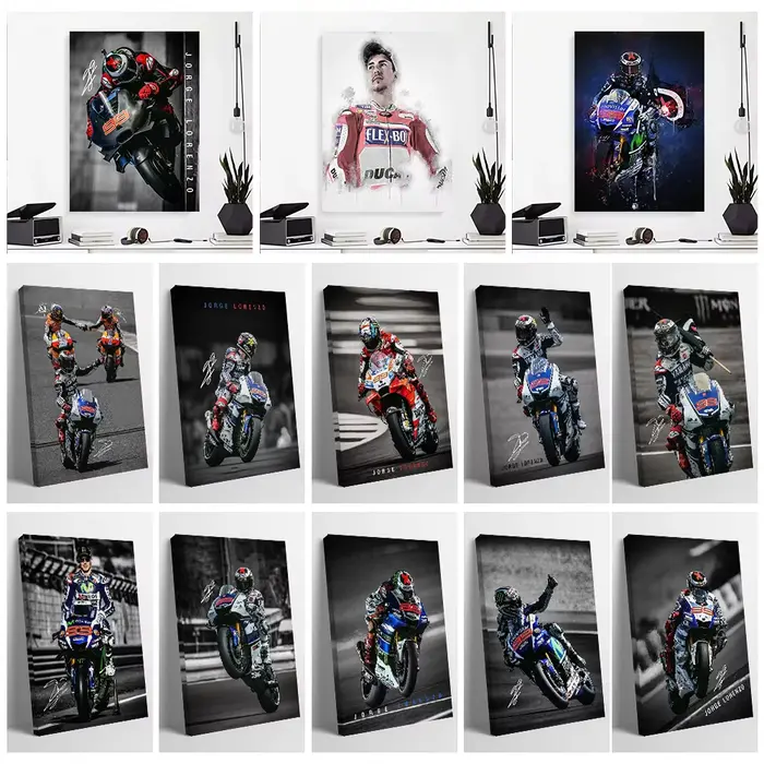 Affiche imprimée Jorge Lorenzo MotoGP