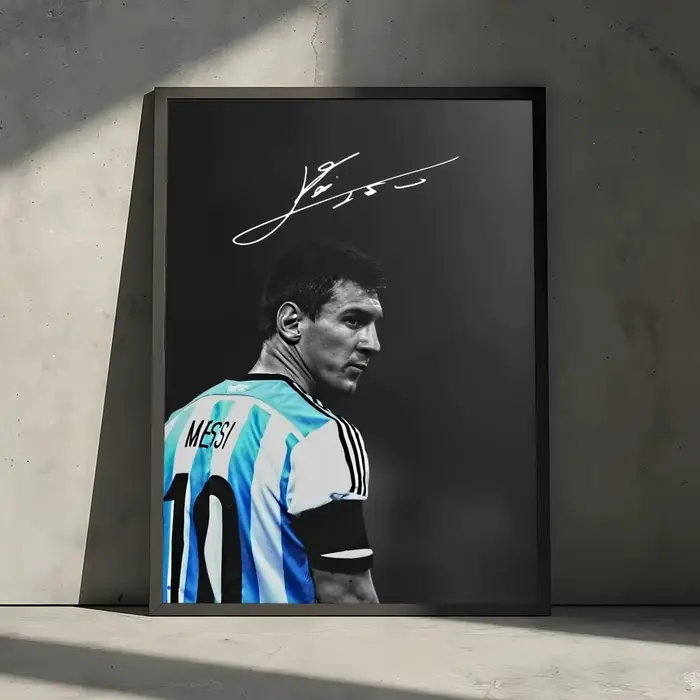 Peinture M-messi, calligraphie, toile de coton, affiche murale, peinture décorative de qualité pour 