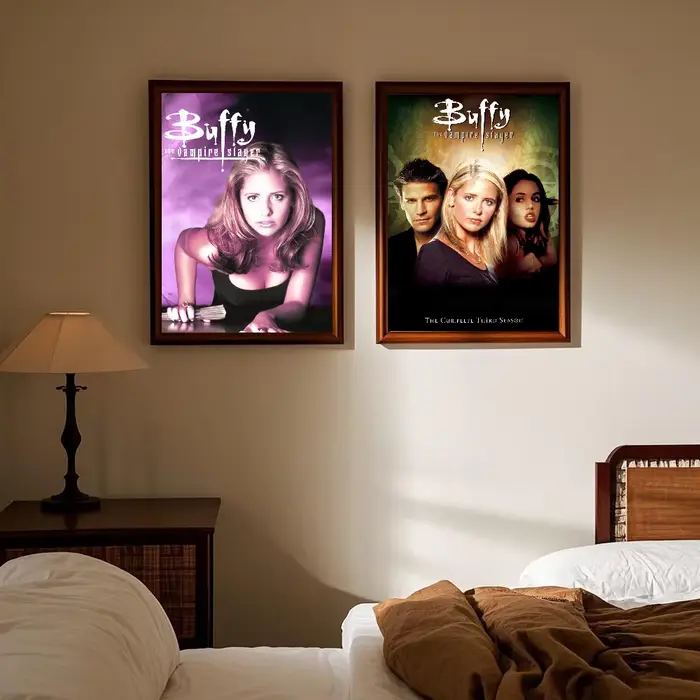 Affiche Vintage Buffy contre le Vampire