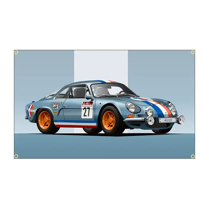 Affiche de voiture imprimée en Polyester
