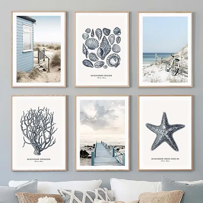Affiches et impressions de peinture sur toile pour décor de salon