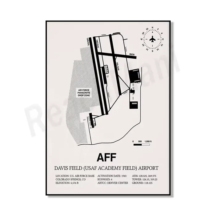 Cartes d'aéroport, Miami, LaGuardia, Philadelphie, Phoenix, Sky Harbor, affiches d'aéroport internat