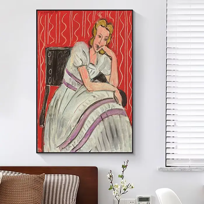 Célèbre peinture à l'huile abstraite par Henri Matisse mur Art toile affiches et impressions pour salon chambre maison mur photo décor