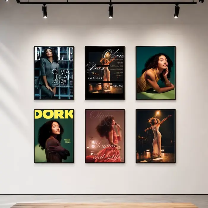 Affiche modèle OOlivia Dean